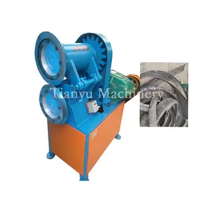 Automatische Dubbele Mes Afval Rubber Autoband Cutter Recycling Snijmachine Wisser Gebruikt Banden Strip Band Snijmachine