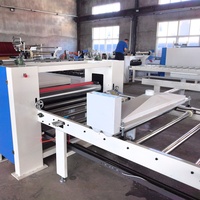 Machine de stratification de film de revêtement de rouleau de colle d'unité centrale de solvant pour le film de pp/PVC/feuille collant des panneaux plats de MDF/aluminium/WPC/PVC