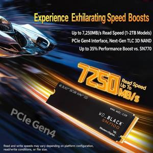 SSD NVMe SN7100 Gen4 PCIe M.2 2280 Kecepatan Baca hingga 7.250 MB/s Next Gen TLC 3D NAND untuk Desktop, Laptop, dan Perangkat Gaming Genggam - Product Image 5