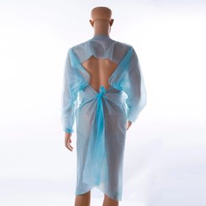 Bata Desechable de CPE de Talla Única, Higiénica y Resistente a las Manchas para Cocina Comercial y Procesamiento de Alimentos - Product Image 4