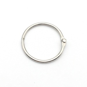 Binder Rings 70mm Inner Diameter, O Rings for Flashcards Loose, Metal Rings for Index Cards