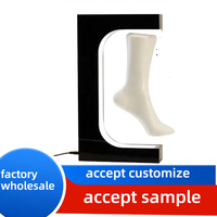 Présentoir de chaussette de dispositif de lévitation flottante magnétique électromagnétique de ventes directes de fabricant