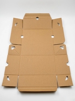 Boîte de rangement pour chaussures en papier kraft avec doublure ondulée écologique, logo personnalisé, fabriquée à la main, en provenance du Fujian, personnalisable pour l'emballage des chaussures