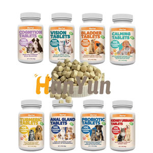 Toptan Pet beslenme kalsiyum lizin bağışıklık tabletler köpekler kediler için tavuk lezzet bağışıklık solunum destek takviyeleri - Product Image 3