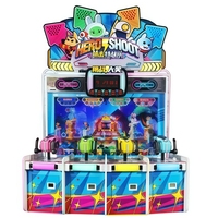 Jeu de tir d'équipe mignon sur le thème de l'interaction familiale pour 4 joueurs, pour consoles de jeux électroniques et machines de jeux