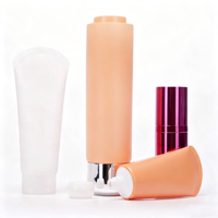 Tube cosmétique en plastique souple vide biodégradable PCR PCL pour l'emballage de crème à vendre