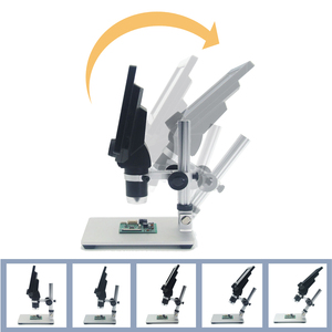 Microscopio <span class=keywords><strong>digital</strong></span> de amplificación continua <span class=keywords><strong>G1200</strong></span>, herramienta de grabado de 1080P, 7 pulgadas, con pantalla lcd - Product Image 5
