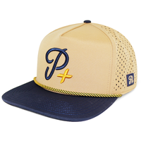 Casquette de baseball HS46 à 5 panneaux, imperméable, séchage rapide, perforée au laser, visière plate, avec cordon, confortable, toutes saisons, pour la randonnée et le surf