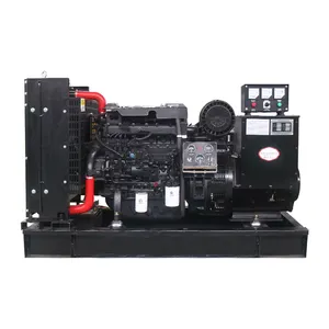 Panda 25 kVA generador diesel abierto 30kw 40kw 75kw 80kw 100kva 150kw 300kva ATS grupo electrógeno trifásico automático 20kw