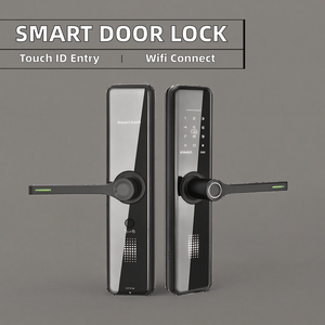 Nhà máy bán tuya Wifi khóa cửa từ xa vân tay recognitioncsmart khóa Brass Door Đối với trang chủ căn hộ thẻ nhớ - Product Image 3