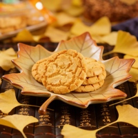 Vente en gros de produits de boulangerie personnalisés à marque privée : Shortbread au beurre de pêche croustillant, sans gluten, artisanal et gourmet