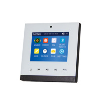 Système de musique à contrôle intelligent Haut-parleur de plafond Modules d'audition Audio domestique intelligent dans un amplificateur mural