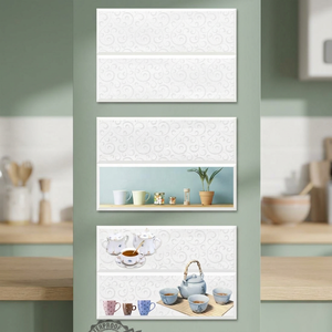 Carreaux de céramique numériques émaillés antibactériens antidérapants de qualité export 300x450mm pour murs et sols d'hôtels, cuisines et salles de bain - Vente en gros - Product Image 2