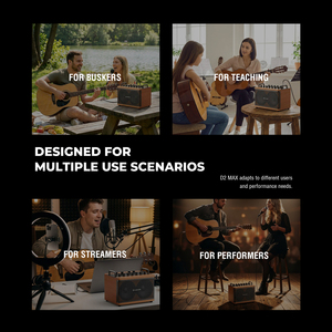 Amplificador de <span class=keywords><strong>Guitarra</strong></span> Eléctrica Musiccube D2MAX, Sistema de Audio PA con Batería para Bodas, Iglesias, Fiestas, Altavoz para Callejeros - Product Image 6