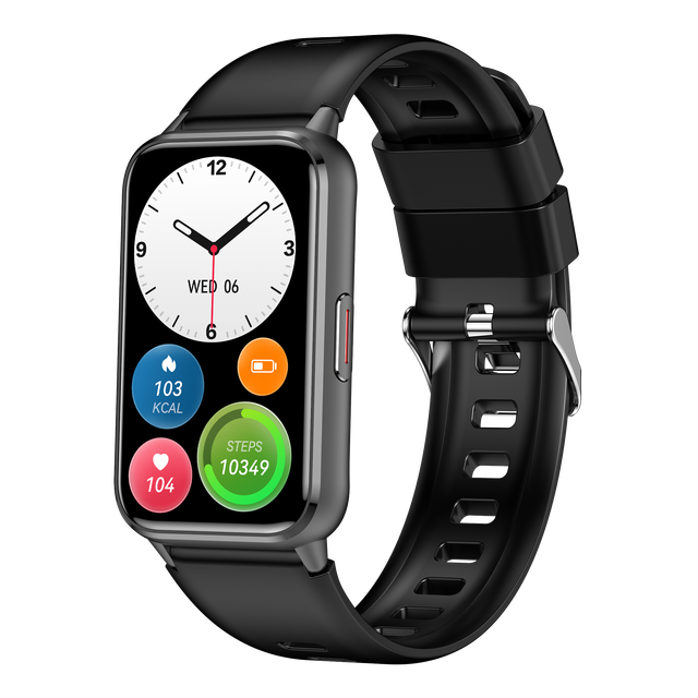 IP67 Waterproof Smart Watch Sport Health Fitness Tracker with Answer Call Ultra-Thin Square AMOLED Bluetooth Smart Watch