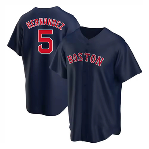 Jersey Baseball Softball Pria Custom, Kancing Depan, Area Logo Tersedia, Ukuran Besar, Unisex Fit - Product Image 3