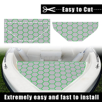 KT GuoMei-Plancher de bateau en mousse EVA gris clair et vert de 6mm d'épaisseur pour Yacht marin, accessoires de bateau gonflable