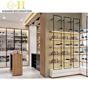 Vitrine LED pour Soins Capillaires, Meuble Commercial pour Magasin Cosmétique, Présentoir sur Pied pour <span class=keywords><strong>Pharmacie</strong></span>, Comptoir d'Exposition pour Droguerie - Product Image 5