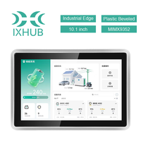 Terminal tactile tout-en-un industriel IXHUB IMX93 10,1 pouces sous Linux pour l'automatisation et le contrôle industriel, et les bornes de libre-service