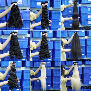 Extensiones de cabello humano indio sin procesar, extensiones de cabello natural con encaje Frontal Hd, cutícula natural, baratas - Product Image 4