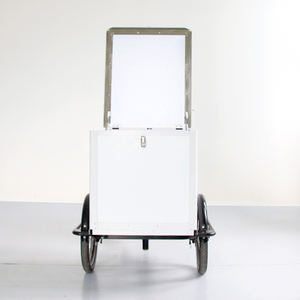 Trike néerlandais boîte avant e-bike JG Gastro café vélo jus de fruits vente tricycle bière vélo 3 roues électrique cargo vélo livraison rapide - Product Image 2