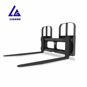 Garpu <span class=keywords><strong>Pallet</strong></span> <span class=keywords><strong>Backhoe</strong></span> Ukuran Khusus untuk Skid Steer Loader dengan Quick Hitch - Product Image 6