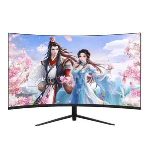 LAIWIIT altoparlante integrato personalizzato 2K 165Hz Monitor per Computer schermo curvo Ips Monitor Lcd da gioco da 27 pollici