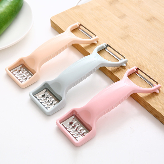 Wholesale Innovative Multifunction Grater Melon Planer Scraping Stainless Steel Fruit Paring Knife Potato Fruit Peelers