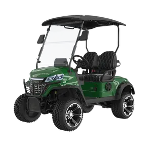 Manufacturers Selling 2-Seat Golf Cart Customized Color Multifunctional High Endurance Electric Golf Cart