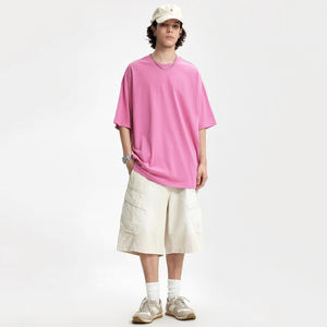 <span class=keywords><strong>Camiseta</strong></span> de <span class=keywords><strong>Hombre</strong></span> al por Mayor de 260 GSM, <span class=keywords><strong>Camiseta</strong></span> de Marca Moderna de Peso Pesado en Tonos <span class=keywords><strong>Pastel</strong></span>, <span class=keywords><strong>Camiseta</strong></span> Unisex de Gran Tamaño en Oferta - Product Image 5