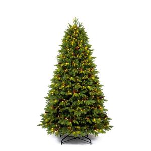 Árbol de Navidad Verde, 210 cm de Altura, con Luces LED - Product Image 1