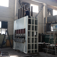 Presse à chaud pour la laminage de panneaux MDF à cycle court, vente directe d'usine.