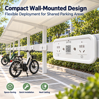 Station de recharge pour vélos à 2 ports avec code QR et carte RFID pour usage domestique et commercial de vélos électriques - Fabrication OEM en Chine