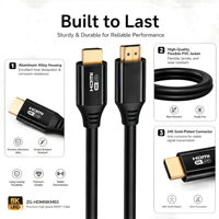 Câble HDMI PVC 8K 60Hz 4K 120Hz 48 Gbps haute vitesse