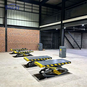 Lift Mobil Gunting Elektro Hidrolik Bawah Tanah Kapasitas Angkat 4000kg untuk Gedung Tinggi - Product Image 3