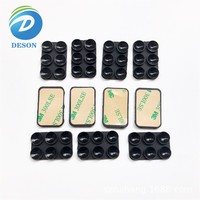 Deson silikon emme telefon kılıfı yapıştırıcı montaj-yuvarlak tutucu vantuz