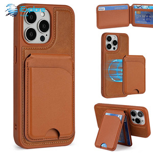 iExplore N52 Supporto Magnetico per Telefono con Portafoglio, Rotazione a 360°, Custodia in PU con 10 Slot per Carte, Compatibile con <span class=keywords><strong>iPhone</strong></span> 17 Pro Max - Product Image 2