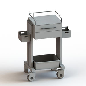 Chariot multifonctionnel d'instrument médical de chariot chirurgical de chariot à acier inoxydable de pansement d'hôpital - Product Image 2