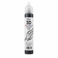 Marqueur de peinture acrylique nacré 3D Risa 30 ml, multi-surfaces, artisanat artistique, non toxique, papier, céramique, verre, bois, pierre, tissu