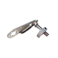Roue de mesure d'encodeur en polyuréthane (PU) avec noyau en aluminium OD 30mm 40mm 60mm périmètre 200mm 400mm alésage 4mm 6mm avec support