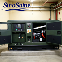 Générateur diesel silencieux monophasé China SinoShine Auto Start 60Hz 35-80kva avec ATS et alternateur haute efficacité - Prix