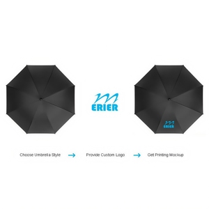 Moda portátil a prueba de viento sol y lluvia paraguas UV escudo resistente al viento - Product Image 6