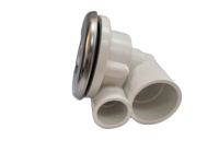 SP-4408DS Alongsun Drainur de spa portable autoportant moderne blanc en acier inoxydable pour hydromassage à boule de 68 mm