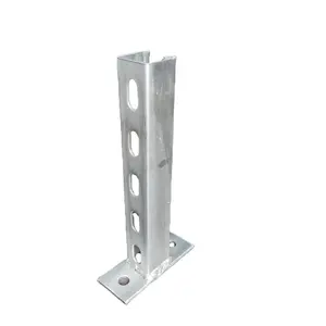 Indoor strut channel Slotted unistrut channel cable tray