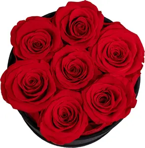 New Product Ideas 2023 Valentines Day Gift Immortal Infinity Eternal Everlasting Stabilized Preserved Roses Flowers Box