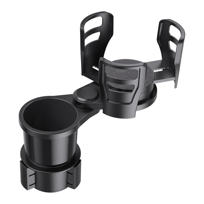 AMS-CR179 Multifunctional 2-in-1 Car Cup Holder Expander Organizer | Universal Adjustable Water Bott