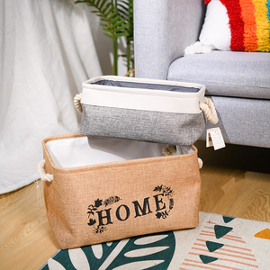 Cloth bag polyester storage basket storage box