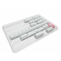 Boîte de rangement pour touches de clavier, emballage en blister transparent en PET pour touches de clavier mécanique