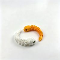 2026 Design Matte Texture Print-in-Place Snake Seasonal Collectible
