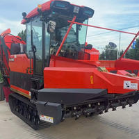 Moissonneuse-batteuse automotrice haute puissance Aihe avec transmission par engrenages et haute productivité pour le blé, le riz, le maïs